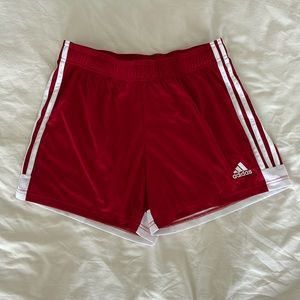 NIKE Aeroready Red Track Shorts